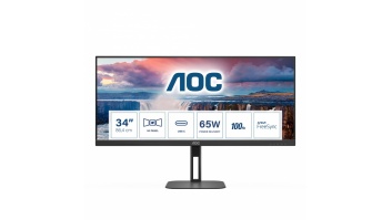 MONITOR LCD 34" VA/U34V5C/BK AOC