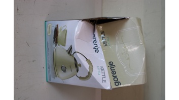 SALE OUT. Gorenje K17CLI Kettle, Electric, 1.7 L Power 2200 W, Plastic material, Cream | Gorenje | K17CLI | Standard | 2200 W | 1.7 L | Plastic/ metal | 360° rotational base | Cream | DAMAGED PACKAGING