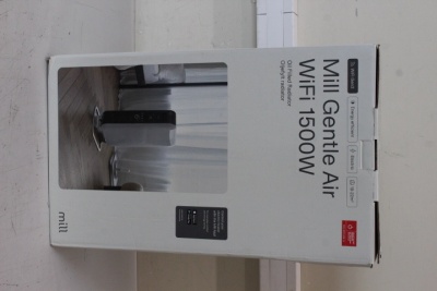 SALE OUT. Mill OIL1500WIFI3 GEN3 Oil Filled Radiator, 1500W, APP+WIFI, white/black | Mill | Heater | OIL1500WIFI3 GEN3 | Oil Filled Radiator | 1500 W | Number of power levels 3 | Suitable for rooms up to 25 m² | White/Black | DAMAGED PACKAGING, USED, BEND