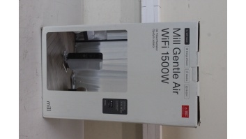 SALE OUT. Mill OIL1500WIFI3 GEN3 Oil Filled Radiator, 1500W, APP+WIFI, white/black | Mill | Heater | OIL1500WIFI3 GEN3 | Oil Filled Radiator | 1500 W | Number of power levels 3 | Suitable for rooms up to 25 m² | White/Black | DAMAGED PACKAGING, USED, BEND