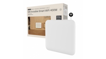 Mill Invisible Smart WiFi Heater | PA400WIFI4 | Panel Heater | 400 W | Suitable for rooms up to 4-6 m² | White | IPX4