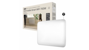 Mill Invisible Smart WiFi Heater | PA700WIFI4 | Panel Heater | 700 W | Suitable for rooms up to 9-12 m² | White | IPX4