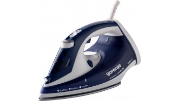 Gorenje | SIH2200BLC | Steam Iron | 2200 W | Water tank capacity 280 ml | Continuous steam 30 g/min | Steam boost performance 90 g/min | Blue/White