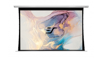 Elite Screens SKT135XHD5-E10 Saker Tab-Tension electric projection screens 135“/16:9/White | Elite Screens