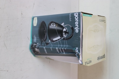 SALE OUT. Gorenje K17CLBK Kettle, Electric, Capacity 1.7 L Power 2200 W, Plastic and metal, Black | Gorenje Kettle | K17CLBK | Electric | 2200 W | 1.7 L | Plastic and metal | 360° rotational base | Black | DAMAGED PACKAGING