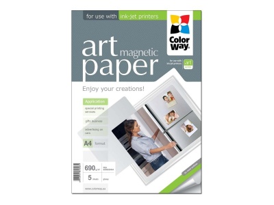 ColorWay ART Glossy Magnetic Photo Paper A4 690 g/m²