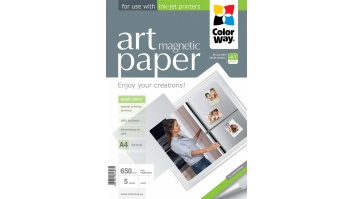ColorWay ART Matte Magnetic Photo Paper White A4 A4 650 g/m²