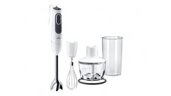 Braun | Hand Blender | MQ 3135 MultiQuick 3 Vario | Hand Blender | 750 W | Number of speeds 11 | Turbo mode | Chopper | White