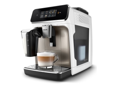 Philips Coffee maker | EP2333/40 | Pump pressure 15 bar | Built-in milk frother | Fully Automatic | 1500 W | White