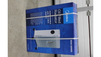 SALE OUT. Midea NY2311-20MRE Oil Radiator Heater, White | Midea | Oil Radiator | NY2311-20MRE | Oil Radiator | 2300 W | Number of power levels 3 | White | DAMAGED PACKAGING