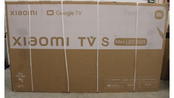 Xiaomi TV | S Mini LED 2025 | 75 | Smart TV | Google TV | UHD | Black | DAMAGED PACKAGING | 32 GB