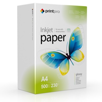 ColorWay PrintPro Glossy Photo Paper, 230g/m, A4, 500pcs.