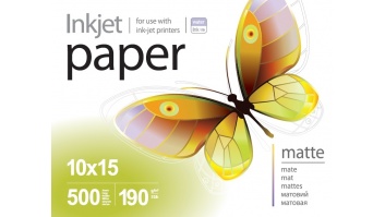 ColorWay PrintPro Matte Photo Paper, 190g/m, 10x15, 500pcs.