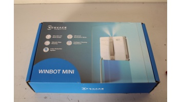 SALE OUT. Ecovacs Window cleaning robot WINBOT MINI, Auto-Spray, Steady climbing system, WIN-SLAM 3.0, Grey | Ecovacs Windows Cleaner Robot | WINBOT MINI GREY | Corded | Grey | DAMAGED PACKAGING, USED, DIRTY, USED LIQUID BOTTLE