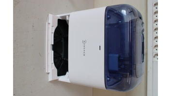 SALE OUT. Ecovacs DEEBOT mini Vacuum cleaner, Robot, Wet&Dry, ZeroTangle Technology, Agile Navigation, White/Blue + Auto-empty station | Ecovacs Robotic Vacuum Cleaner | DEEBOT mini BLUE | Wet&Dry | Li-ion | 3200 mAh | Dust capacity 1.8 L | 8000 Pa | Whit
