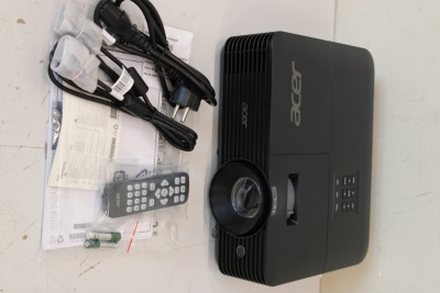 SALE OUT. Acer X1228I Projector, DLP, XGA, 4800lm, 20000/1, Black | Acer X1228I | XGA (1024x768) | 4800 ANSI lumens | Black | UNPACKED