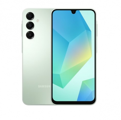 Samsung Galaxy | A16 (A165) | Green | 6.7 " | Super AMOLED | 1080 x 2340 pixels | Mediatek | Helio G99 | Internal RAM 4 GB | 128 GB | microSDXC | Dual SIM | 4G | Main camera resolution 50+5+2 MP | Secondary camera resolution 13 MP | Android | 14 | 5000 mA