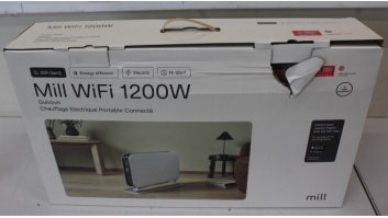 SALE OUT. Mill CO1200WIFI3 GEN3 Convection Heater, 1200W, LED display, white | Mill | Heater | CO1200WIFI3 GEN3 | Convection Heater | 1200 W | Number of power levels 3 | Suitable for rooms up to 14-18 m² | White | DAMAGED PACKAGING | N/A