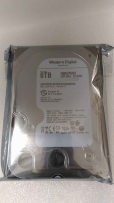 SALE OUT. Western Digital Purple WD63PURZ 6TB 3.5" 265MB SATAIII | Western Digital | Hard Drive | Purple WD63PURZ | 5400 RPM | 6000 GB | REFURBISHED
