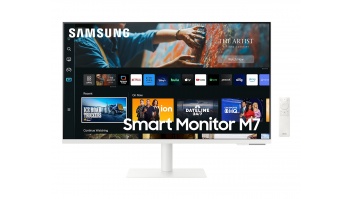 Samsung | 4K Smart monitor M70C with integrated apps | LS27CM703UUXDU | 27 " | VA | 16:9 | 60 Hz | 4 ms | 3840 x 2160 pixels | 300 cd/m² | HDMI ports quantity 1 | White