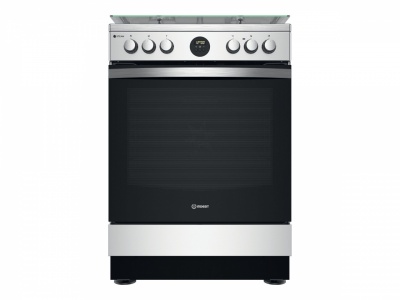 INDESIT Cooker | IS67G8CHX/E/1 | Hob type Gas | Oven type Electric | Stainless steel | Width 60 cm | Depth 60 cm | 73 L