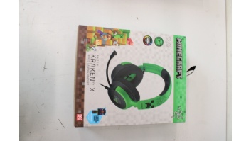 SALE OUT. Razer Kraken V4 X  Gaming Headset, Minecraft Edition, Wired | Razer Gaming Headset | Kraken V4 X | Wired | Over-Ear | Microphone | UNPACKED, DAMAGED PACKAGING | Minecraft Edition