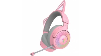 Razer Headset | Kraken Kitty V3 Pro | Wireless/Wired | Over-Ear | Wireless | Quartz