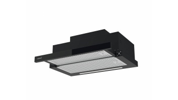 CATA Hood | TFH 6830 GBK | Telescopic | Energy efficiency class A+++ | Width 60 cm | 795 m³/h | Electronic | LED | Black Glass