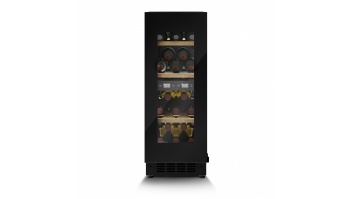 Caso 007719 WineDeluxe WDU 18, Up to 18 bottles, Compressor Technology, Built-in, Black