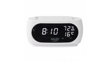 Adler LED clock with thermometer | AD 1186