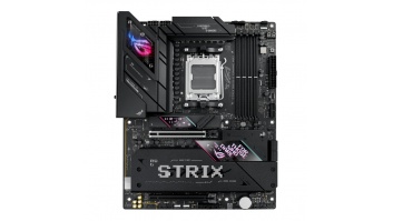 Asus ROG STRIX B850-E GAMING WIFI | Processor family AMD | Processor socket AM5 | DDR5 | Supported hard disk drive interfaces SATA, M.2 | Number of SATA connectors 4