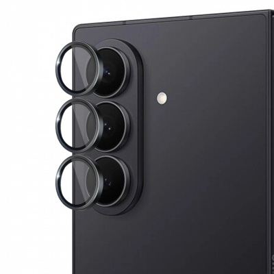 Camera Lens Protector 3MK Lens Protection Pro for Samsung Galaxy Z Fold7 black 1pc | 3MK