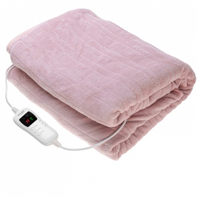 Adler | Electric heating throw-blanket, 160 x 180 cm | AD 7443 | Number of heating levels 7 | Number of persons 1 | Remote control | Super soft double-faced coral fleece | 110-120 W