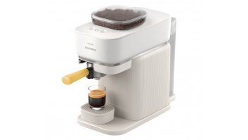 Philips Coffee maker | BAR300/03 Baristina | Pump pressure 16 bar | Semi-automatic | 122.8 W | White