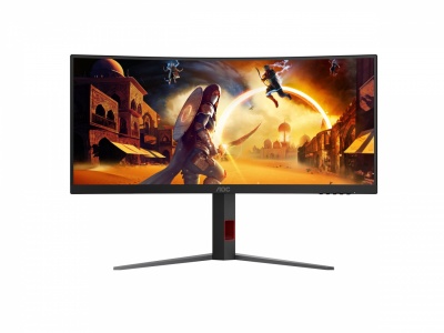 AOC CU34G4 | 34 " | Fast VA | UWQHD | 21:9 | 180 Hz | 1 ms | 3440 x 1440 pixels | 300 cd/m² | HDMI ports quantity 2 | Black