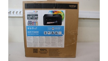 SALE OUT. Brother DCP-T730DW 3-in-1 Wireless Inkjet Printer | Brother DCP-T730DW | Inkjet | Colour | A4 | Wi-Fi | Black | DAMAGED PACKAGING