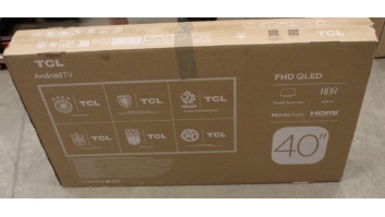 TCL QLED TV | 40S5K | 40 | Smart TV | Android TV | FHD | Black | UNPACKED, USED BATTERIES