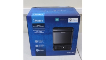 SALE OUT. Midea V15 Robot Vacuum Cleaner | Midea Robot Vacuum Cleaner | V15 | Wet&Dry | 5200 mAh | Dust capacity 3 L | 16200 Pa | Black | USED, DIRTY, SCRATCHED