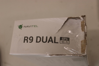 SALE OUT. Navitel R9 DUAL Two-channel Full HD Dashcam | Navitel R9 DUAL | Wi-Fi | Two-channel Full HD Dashcam | DAMAGED PACKAGIING | Audio recorder