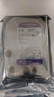 SALE OUT. Western Digital Purple Surveillance, 4 TB, 3.5", HDD | Western Digital Hard Drive | Digital Purple Surveillance | 4000 GB | REFURBISHED