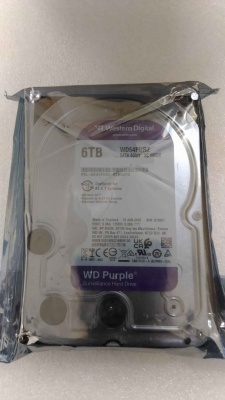 SALE OUT. Western Digital Purple WD64PURZ 6TB 3.5" 256MB SATAIII | Western Digital Hard Drive | Purple WD64PURZ | 5460 RPM | 6000 GB | REFURBISHED