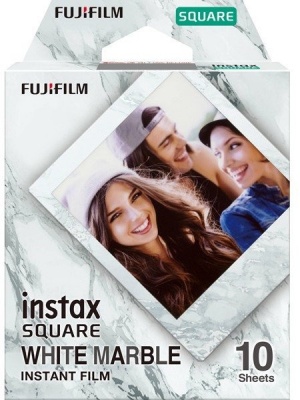Fujifilm Instax Square Whitemarble (10pl) Instant Film | Fujifilm