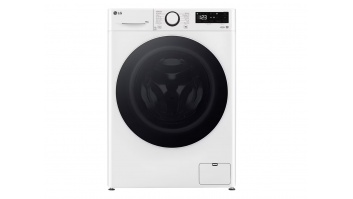 LG Washing machine | F4WR510S0W | Energy efficiency class A-10% | Front loading | Washing capacity 10 kg | 1400 RPM | Depth 57 cm | Width 60 cm | Display | LED | Steam function | Direct drive | White