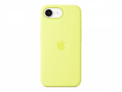 Apple iPhone 16e Silicone Case – Neon Yellow | Apple