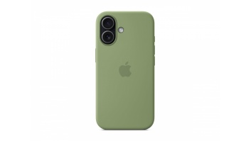 Apple iPhone 17 Silicone Case with MagSafe - Light Moss | Apple