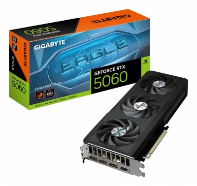 VGA PCIE16 RTX5060 8GB GDDR7/N5060EAGLEMAX OC-8GD GIGABYTE