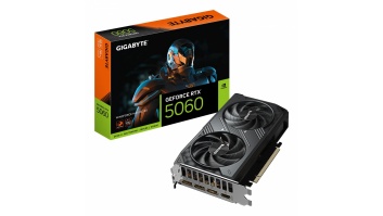 Graphics Card|GIGABYTE|NVIDIA|GeForce RTX 5060|2512 MHz|8 GB|GDDR7|128 bit|PCI Express 5.0|Active|GV-N5060WF2MAXOC-8GD