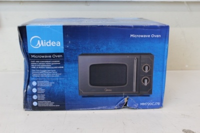 SALE OUT.  | Midea | Microwave oven | MM720CJ7B | Free standing | 700 W | Black | DAMAGED PACKAGING