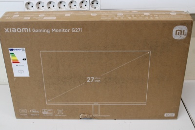 Xiaomi | Monitor | G27i | 27 " | IPS | 165 Hz | 1 ms | 1920 x 1080 pixels | 250 cd/m² | HDMI ports quantity 1 | Black | Warranty 24 month(s) | DAMAGED PACKAGING