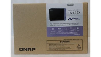 SALE OUT. | QNAP | Cost-effective 6-bay 10GbE NAS | TS-632X-4G | Alpine | AL524 | Processor frequency 2 GHz | 4 GB | DDR4 SODIMM | 120W adapter (12VDC), 100-240VAC | UNPACKED